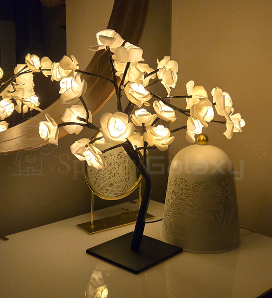 LED Light Rose Tree Lamp