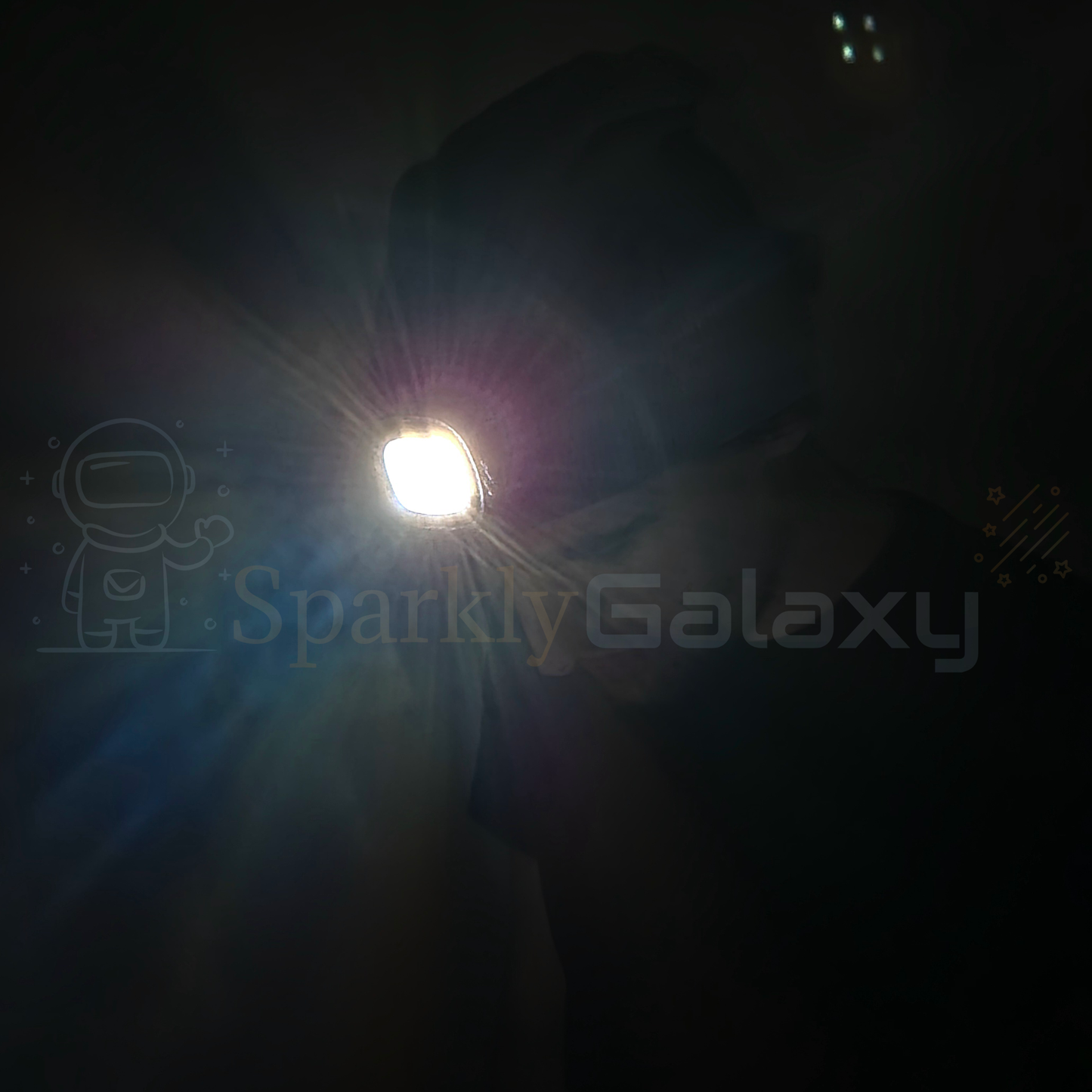 High Powered Ultra Bright 4LED Headlamp Beanie